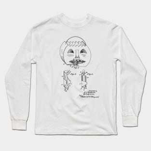 Toy Lantern Vintage Patent Drawing Long Sleeve T-Shirt